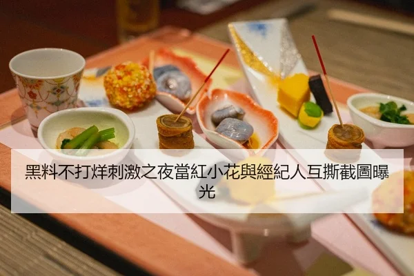 黑料不打烊刺激之夜當紅小花與經紀人互撕截圖曝光